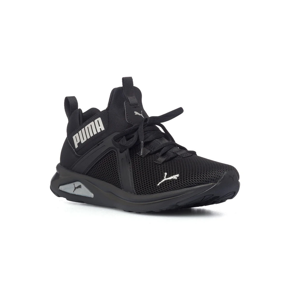 Sneakers nere in tessuto con inserti elastici Puma Enzo 2 Weave Jr - Image 2