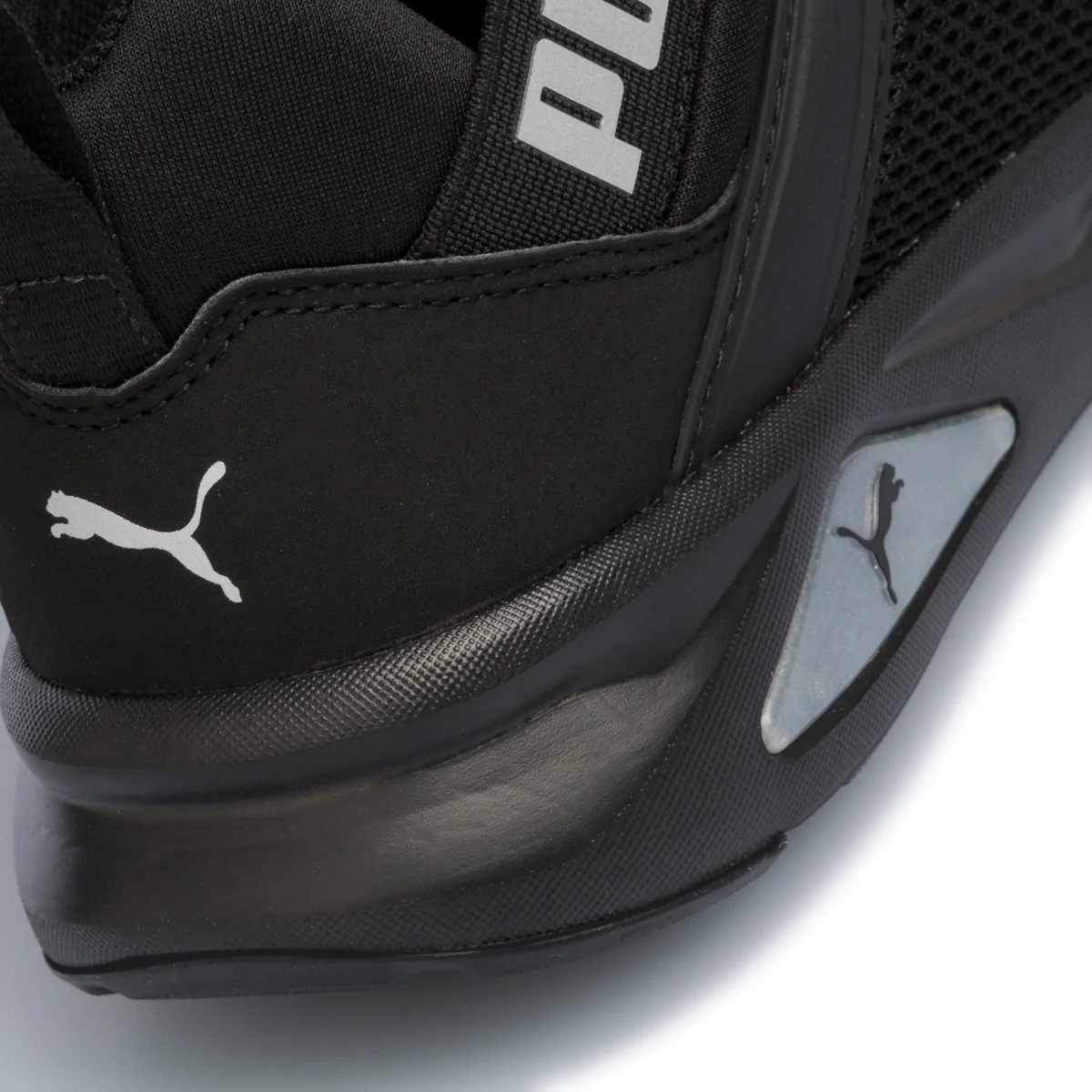 Sneakers nere in tessuto con inserti elastici Puma Enzo 2 Weave Jr - Image 7