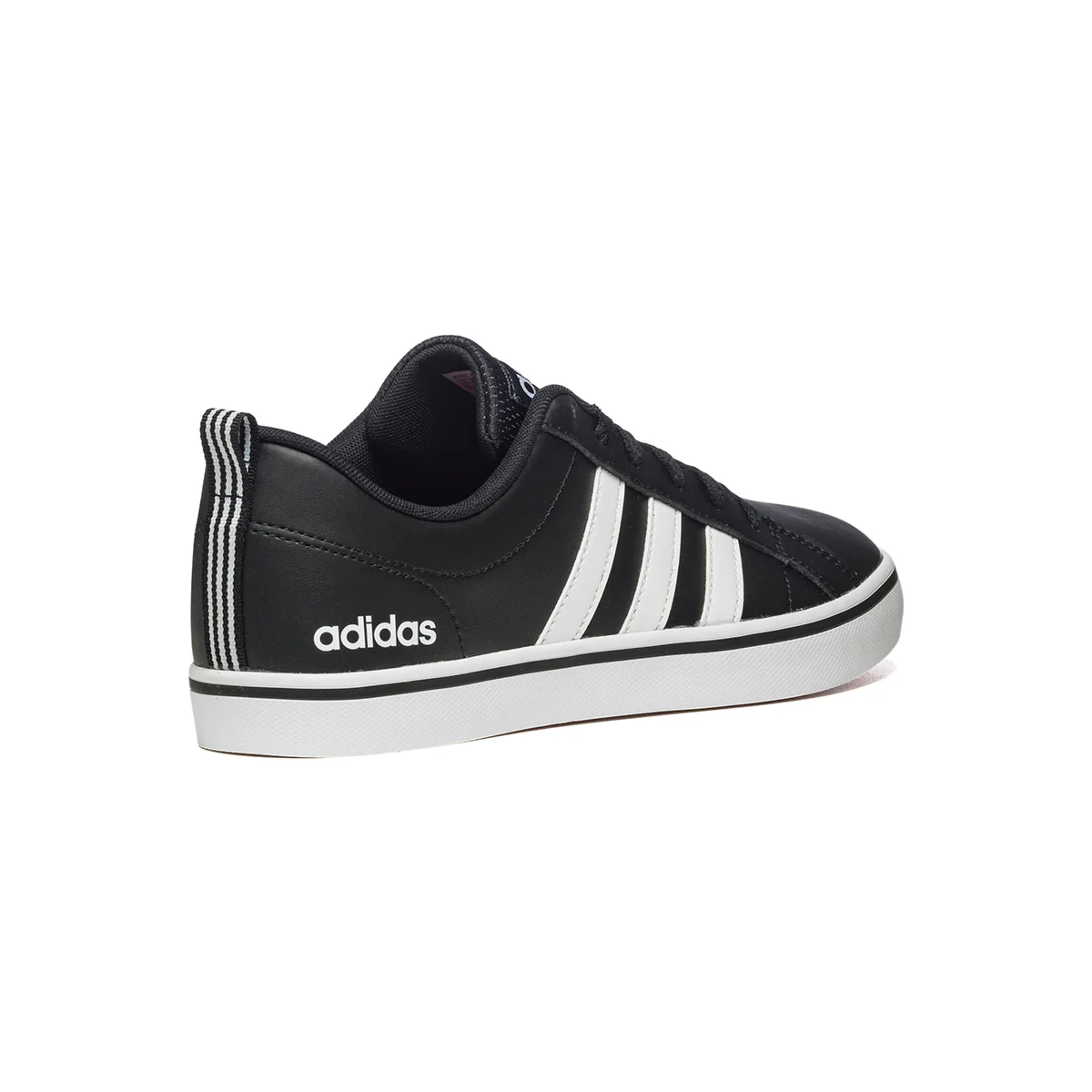 Sneakers nere in tessuto e similpelle con strisce a contrasto adidas Vs Pace - Image 3