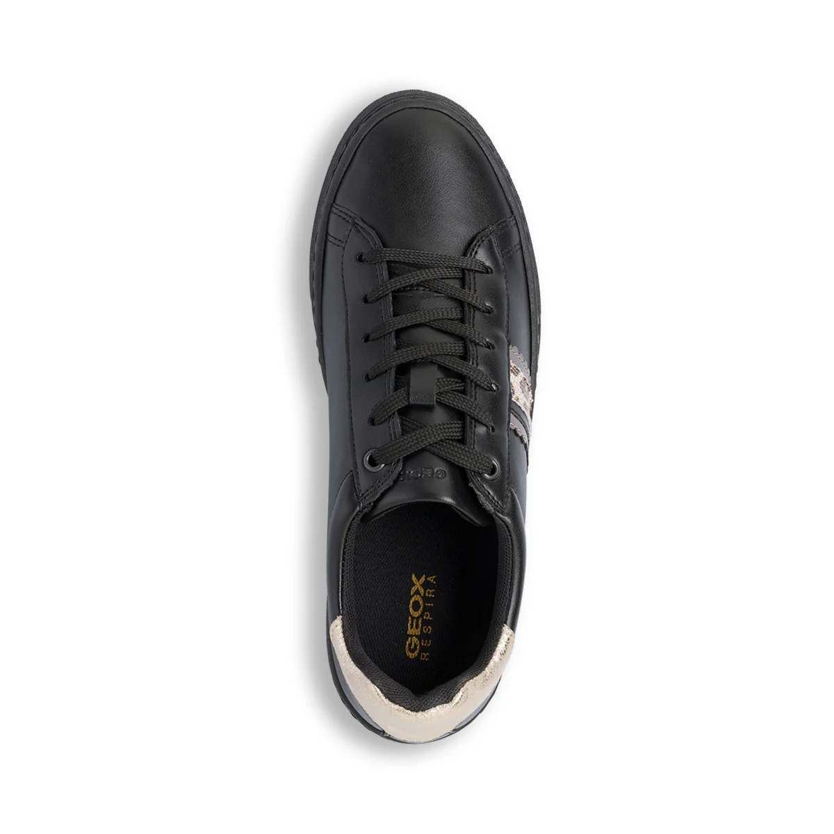 Sneakers nere traspiranti da donna in pelle Geox - Image 5
