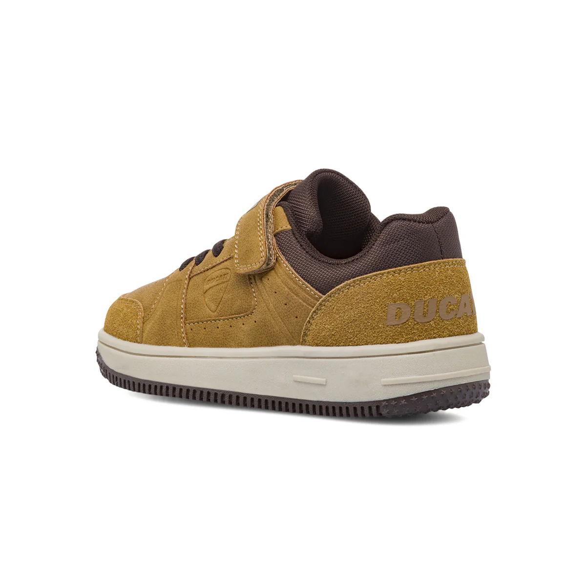 Sneakers ocra con chiusura a strappo da Bambino Ducati - Image 3