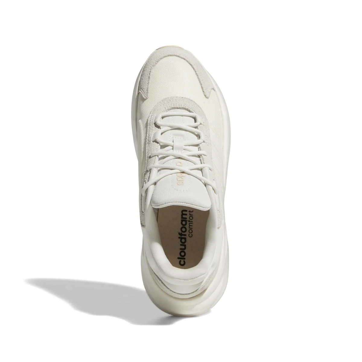 Sneakers off-white da donna con suola chunky adidas Ozelle - Image 2