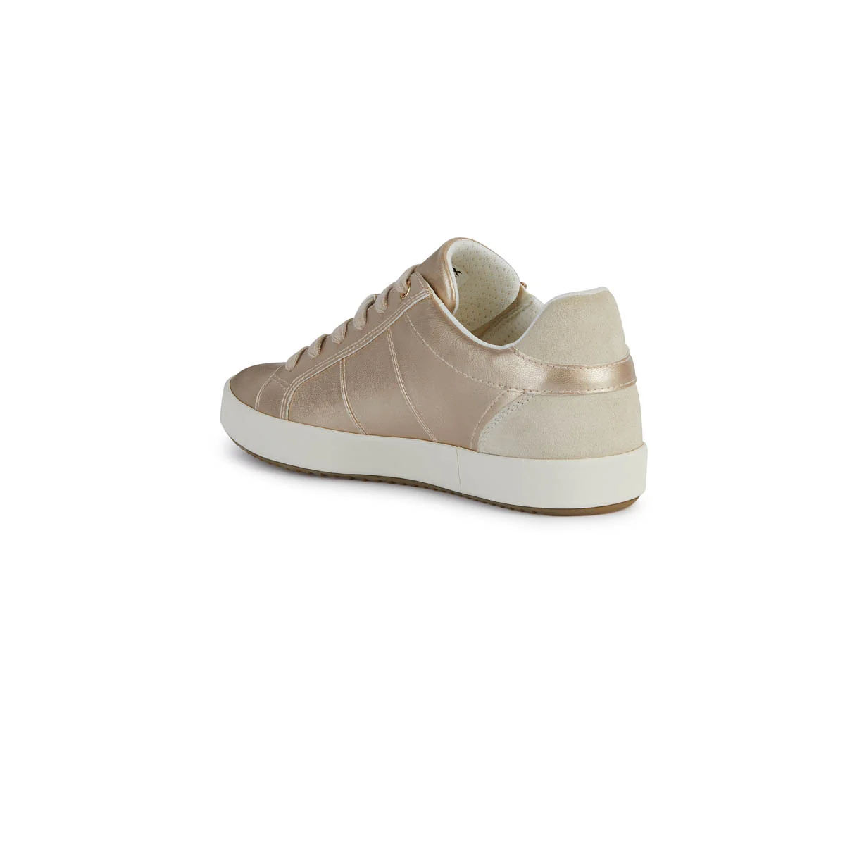 Sneakers oro da Donna con zip decorativa e suola traspirante Geox - Image 6