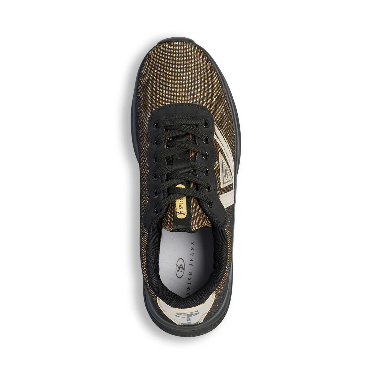 Sneakers oro glitterate da donna Swish Jeans - Image 13