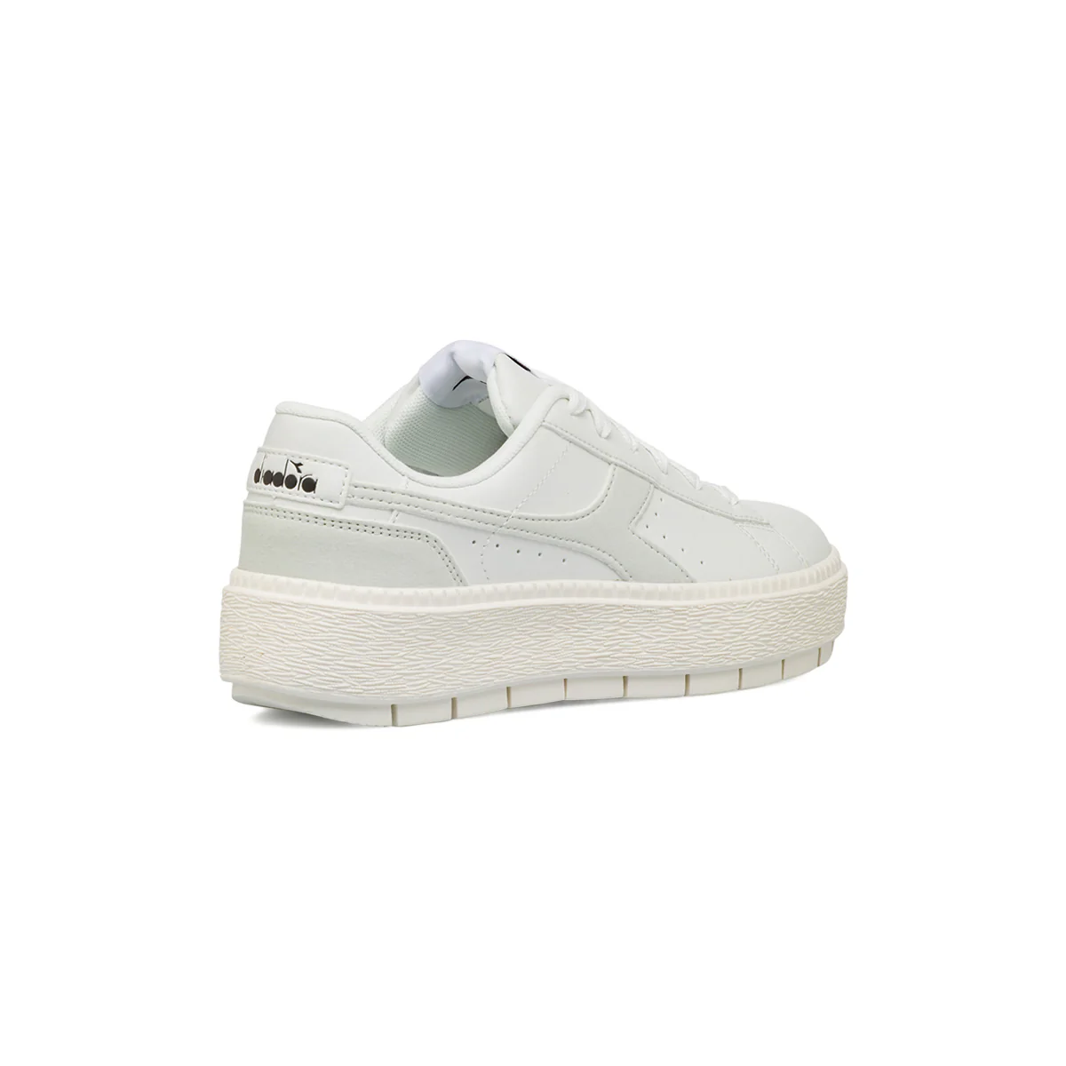 Sneakers platform bianche da Donna con logo Diadora - Image 3