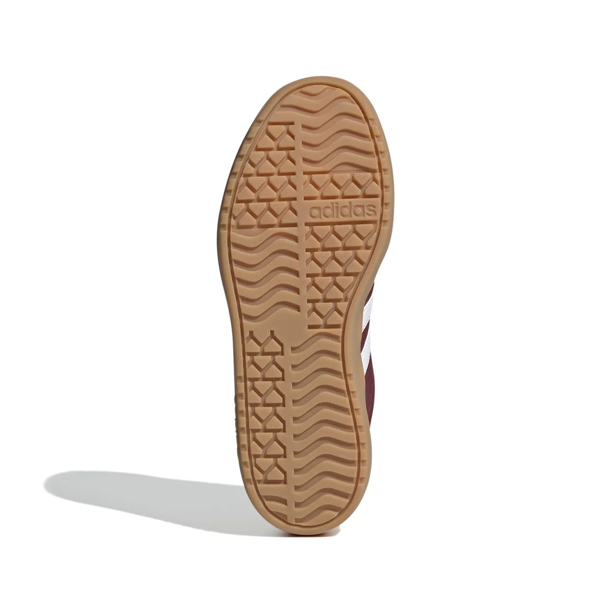 Sneakers platform casual rosso bordeaux da ragazza adidas VL Court Bold - Image 6