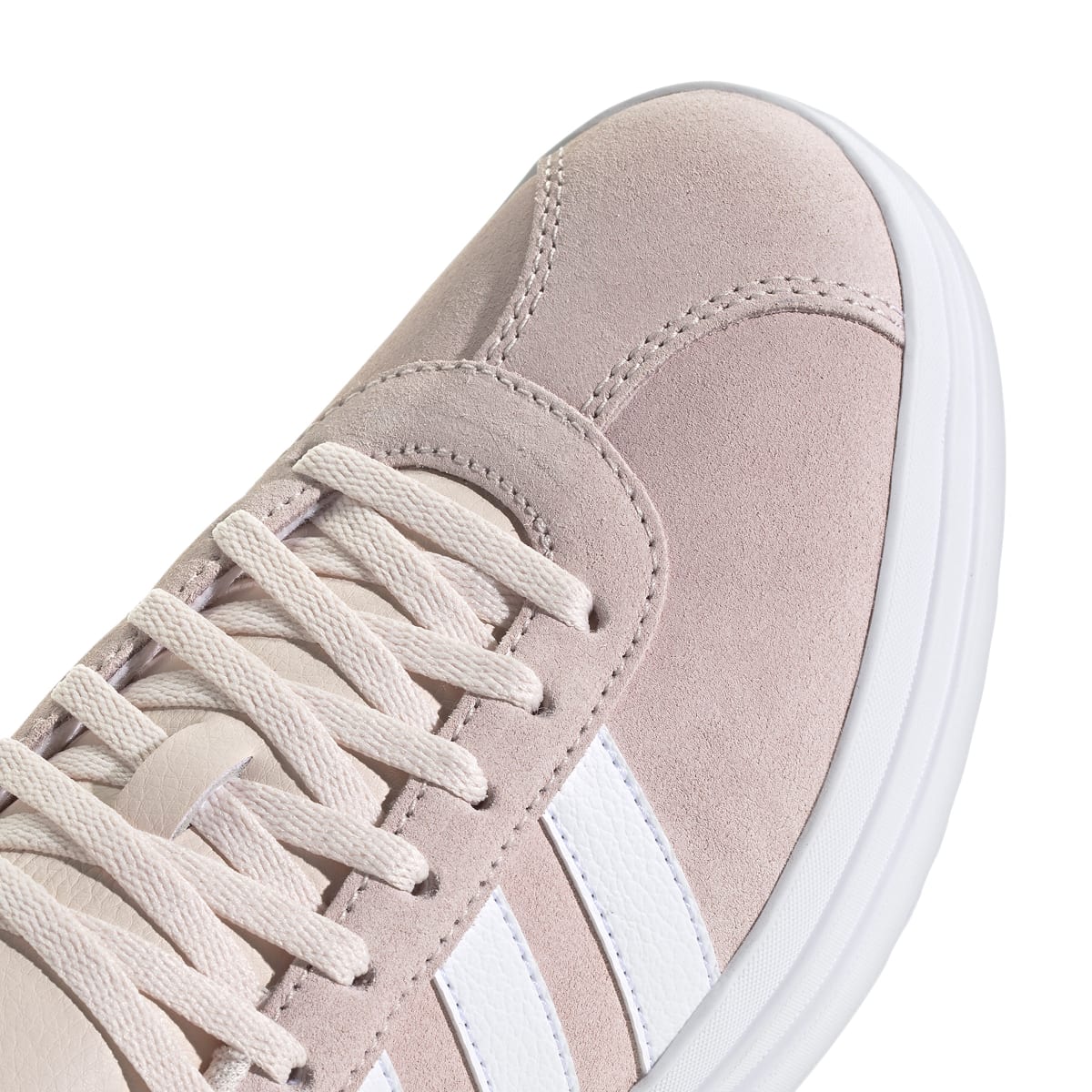 Sneakers platform rosa da donna in pelle adidas VL Court Bold - Image 11