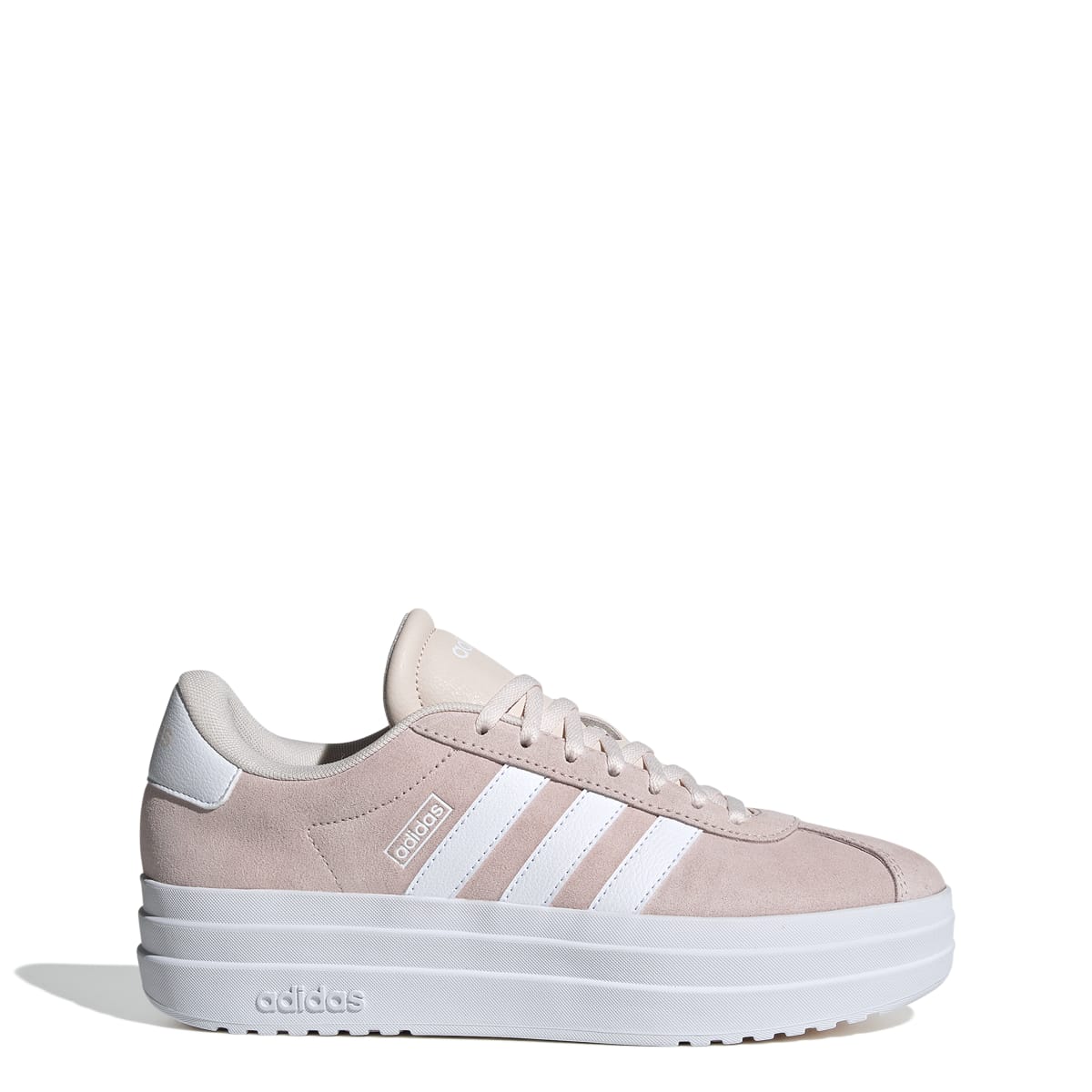 Sneakers platform rosa da donna in pelle adidas VL Court Bold - Image 4