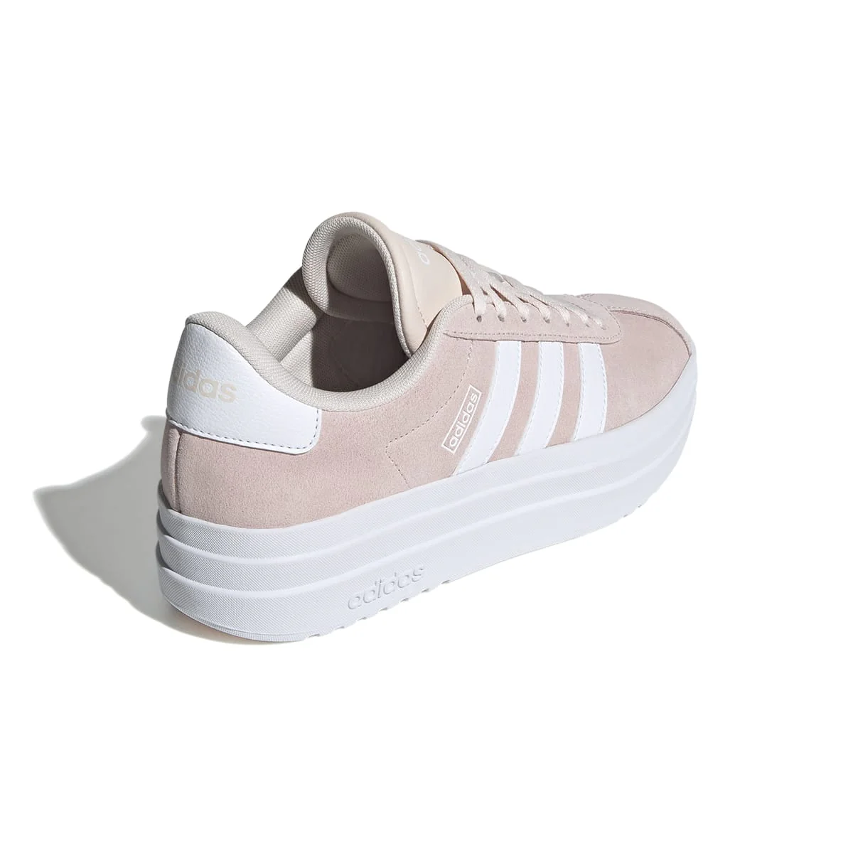 Sneakers platform rosa da donna in pelle adidas VL Court Bold - Image 9