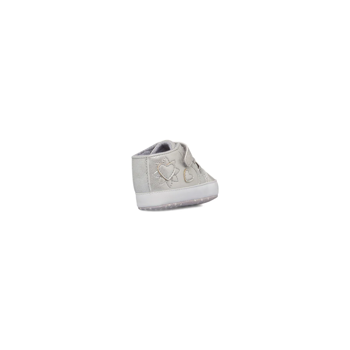 Sneakers primi passi argento da bambina con cuoricini Chicco Nita - Image 3