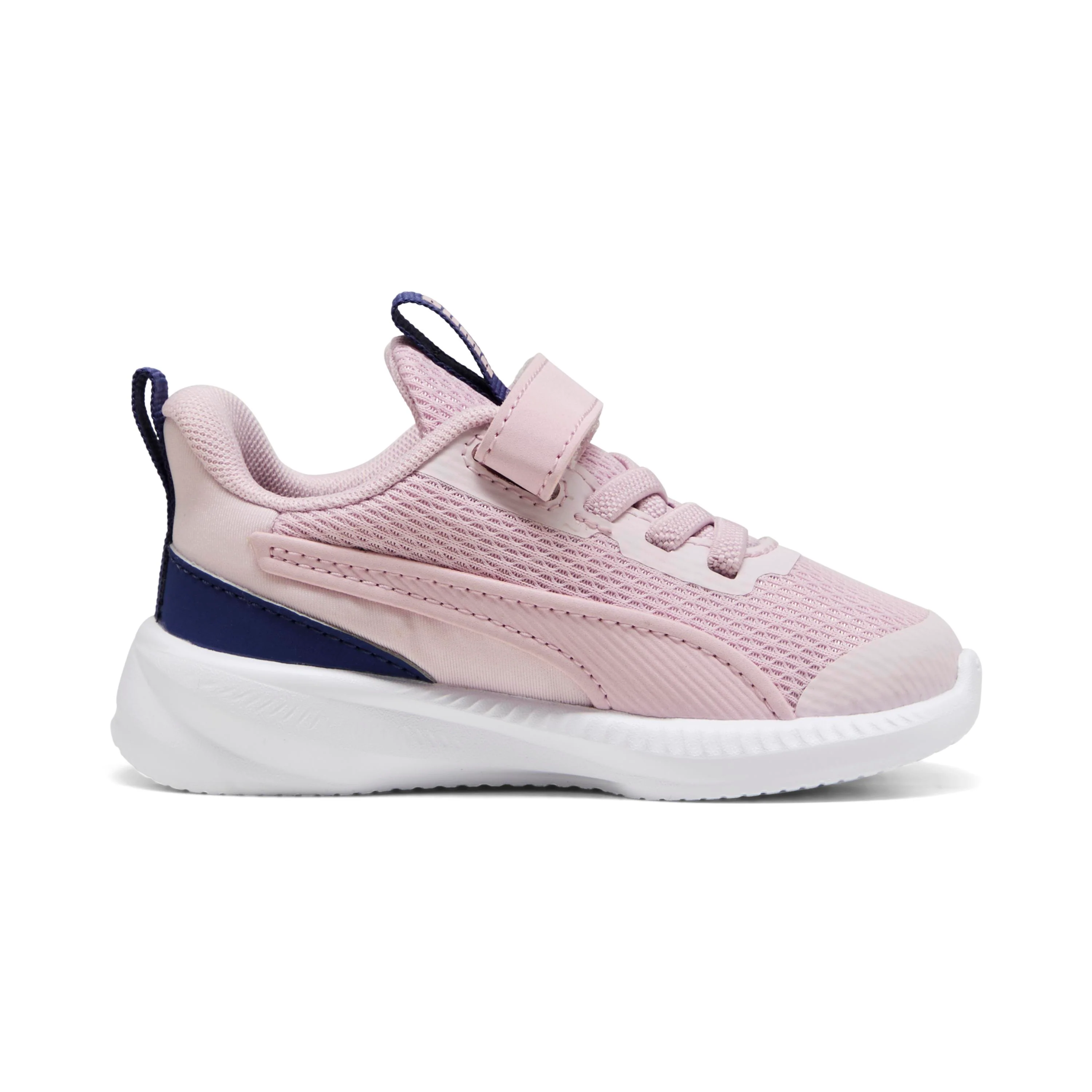 Sneakers primi passi bambina rosa con chiusura a strappo Puma Flyer 3 - Image 3