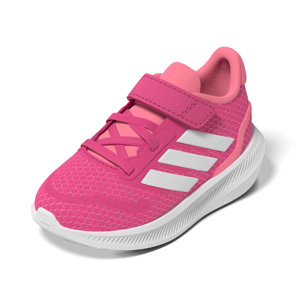 Sneakers primi passi bambina rosa con intersuola Cloudfoam adidas Runfalcon 6 - Image 2