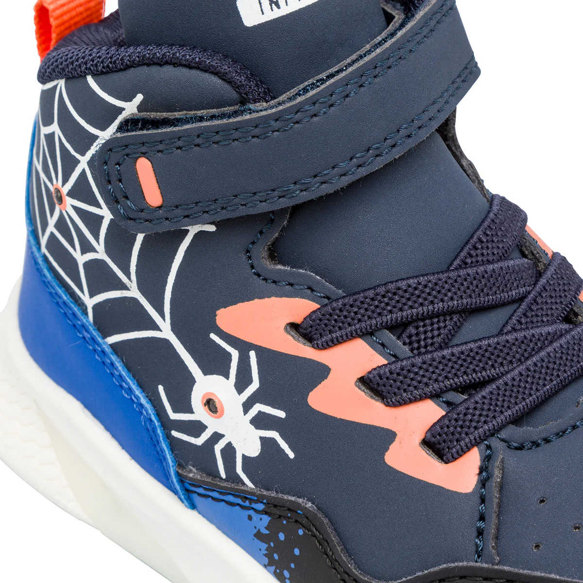 Sneakers primi passi bambino blu con luci Primigi - Image 4