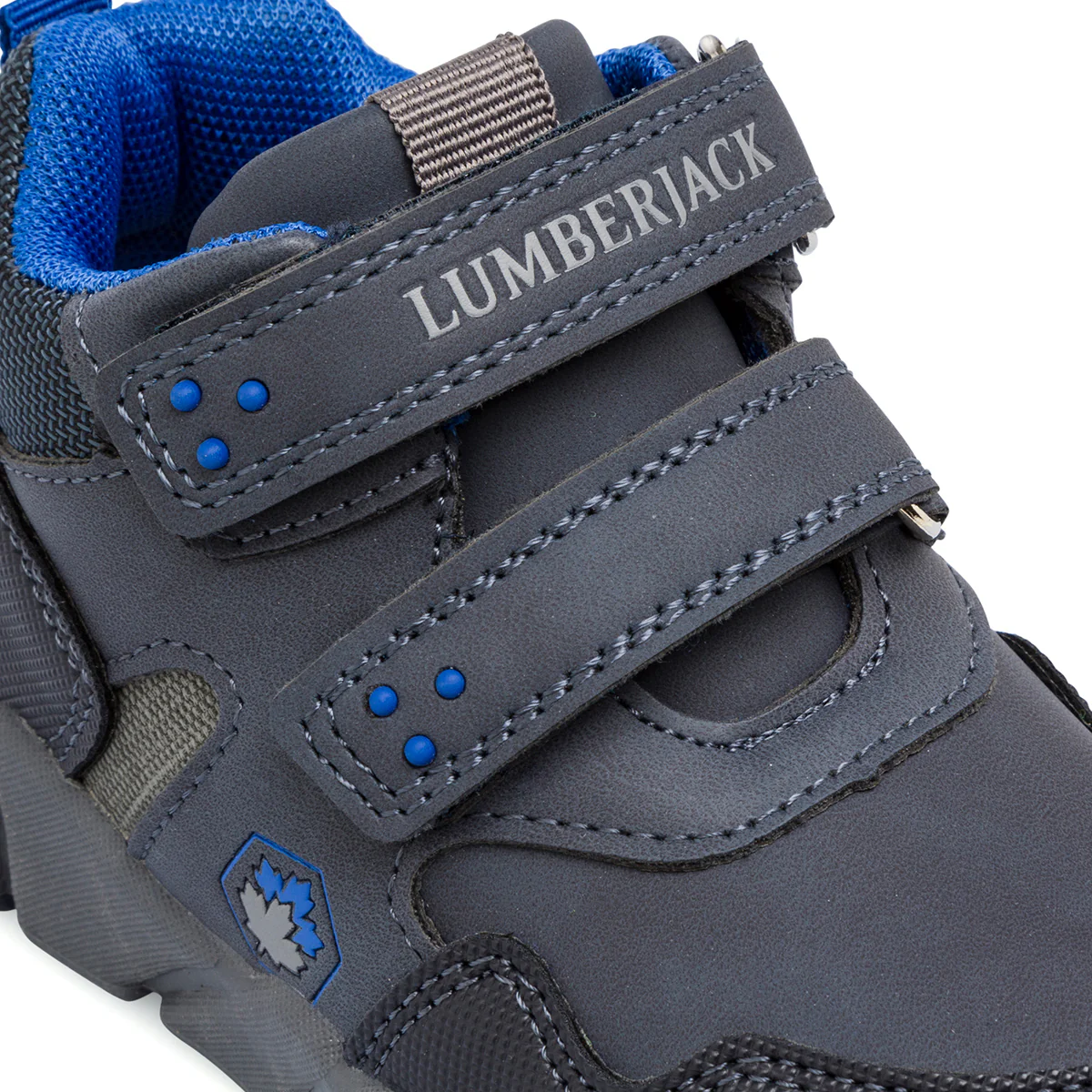 Sneakers primi passi bambino blu navy con logo Lumberjack - Image 5