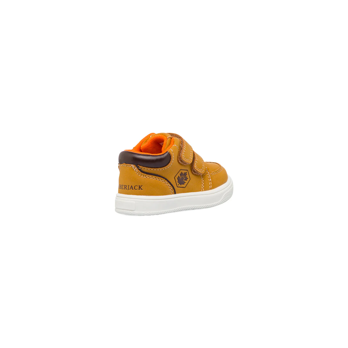 Sneakers primi passi bambino ocra con logo Lumberjack - Image 3