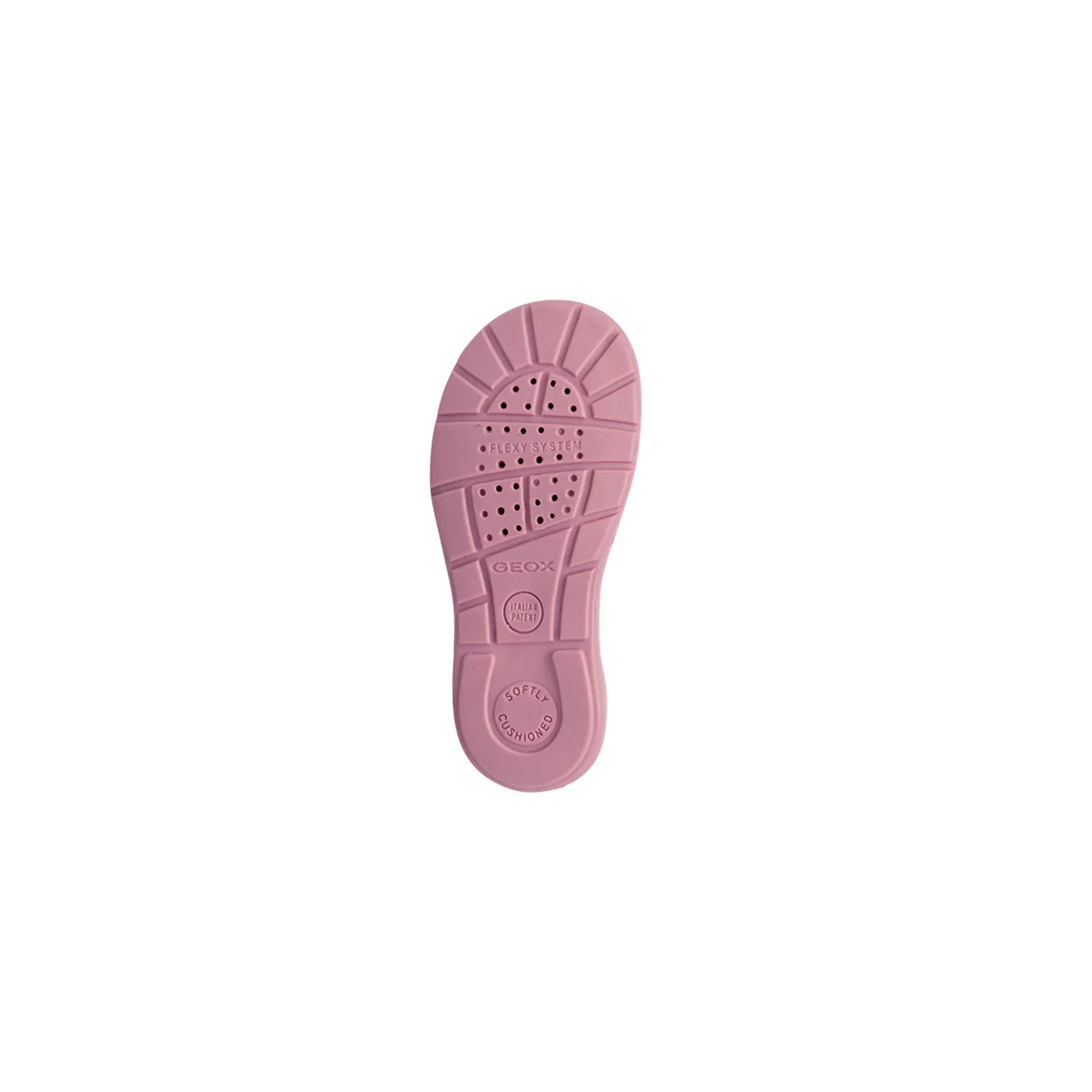 Sneakers primi passi bamina rosa con chiusura strappi e logo Geox - Image 4
