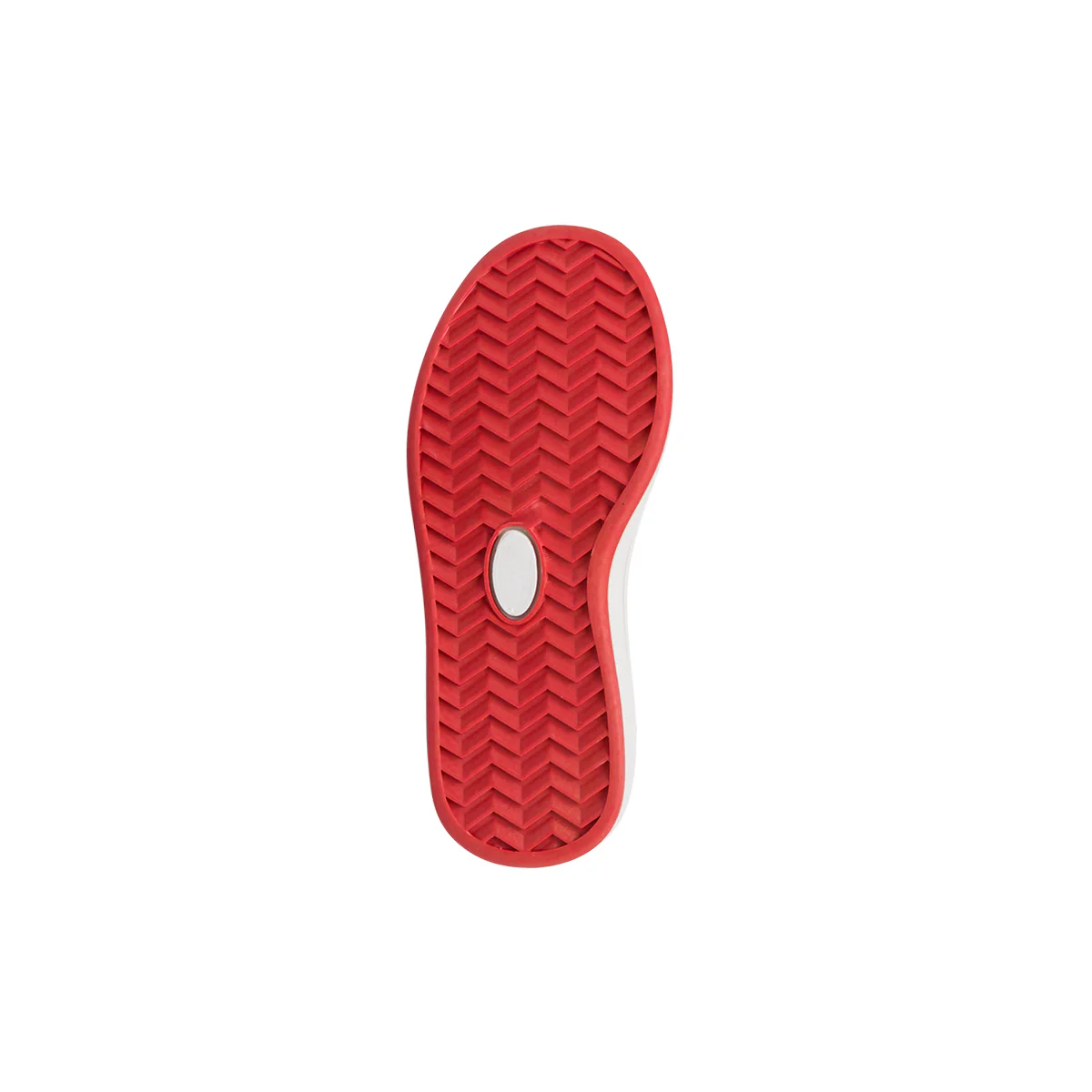 Sneakers primi passi bianche a pois da bambina con glitter argento e stampa Minnie - Image 4