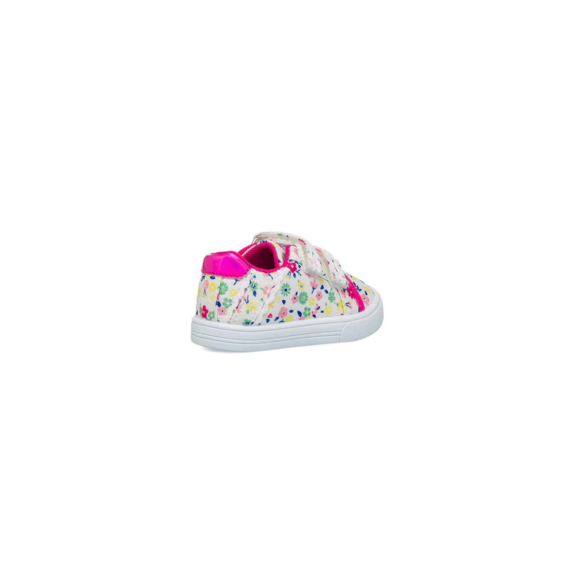 Sneakers primi passi bianche con stampa fiori da bambina Chicco Frona - Image 3