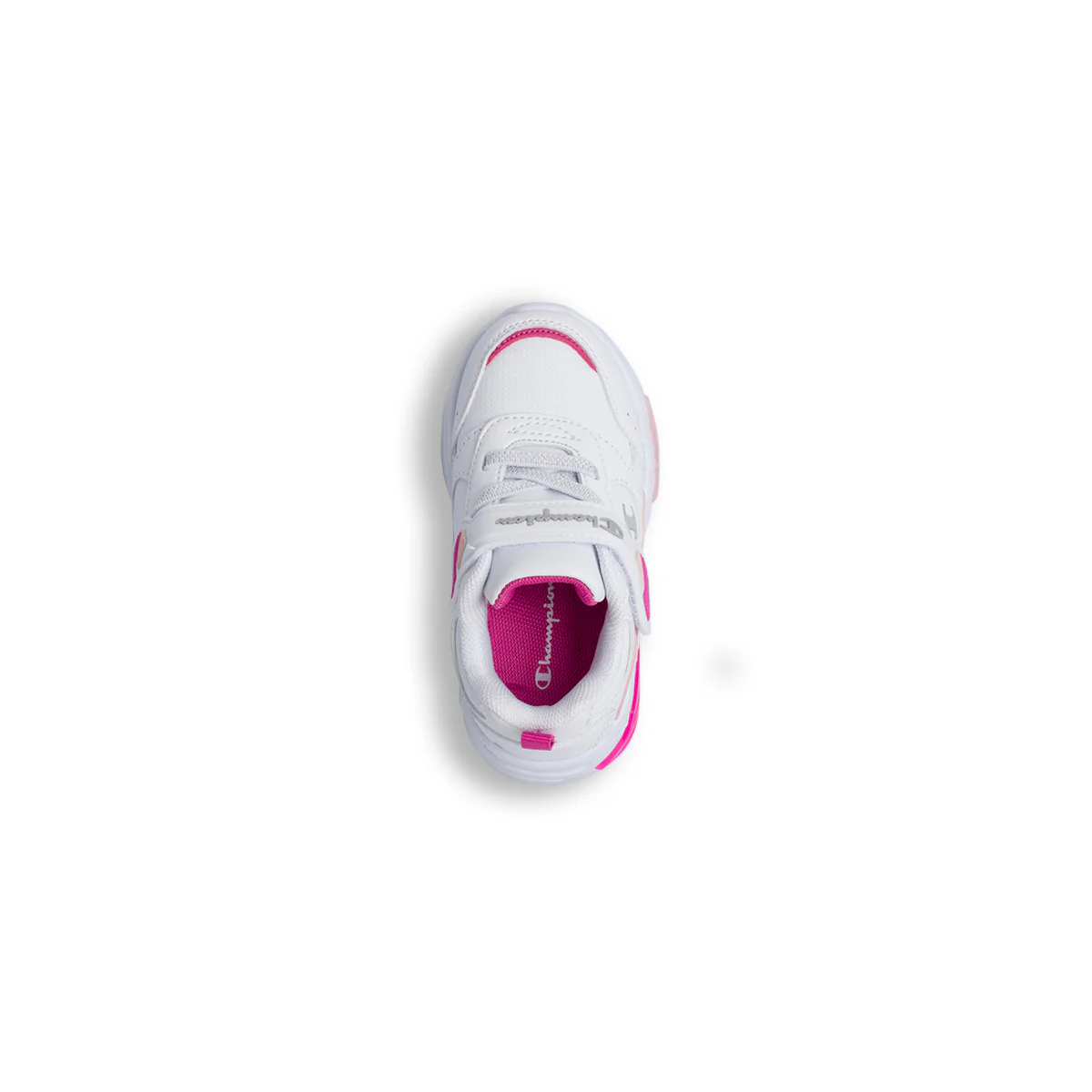Sneakers primi passi bianche da bambina con luci nella suola Champion Wave TD - Image 7