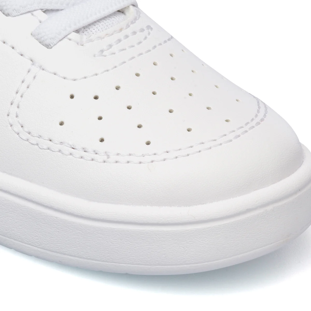 Sneakers primi passi bianche da bambina con striscia a contrasto Puma Rickie AC Inf - Image 5