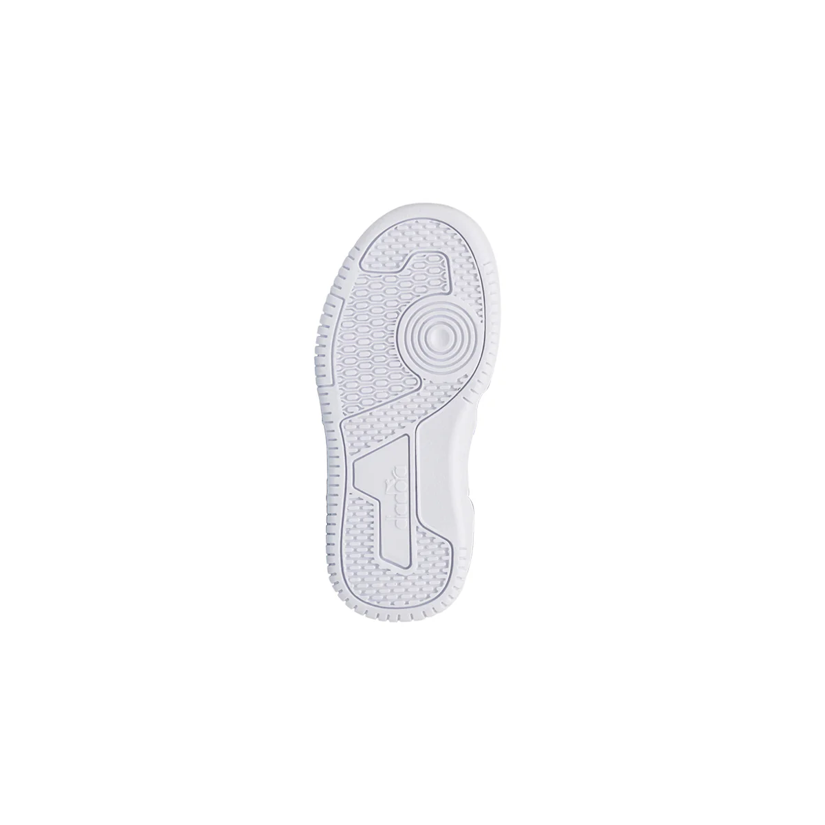Sneakers primi passi bianche da bambino con dettagli blu Diadora Raptor Low TD - Image 4