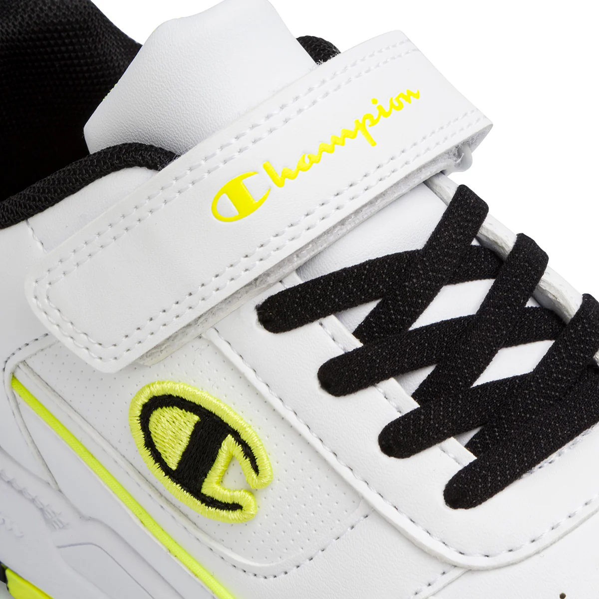 Sneakers primi passi bianche da bambino con logo laterale Champion Rebound Heritage B PS - Image 5