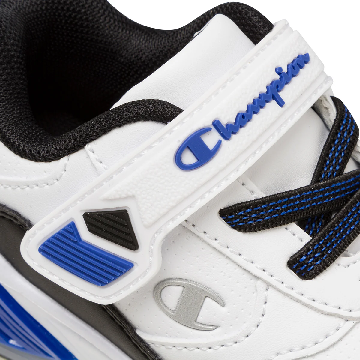 Sneakers primi passi bianche da bambino con luci nella suola Champion Wave TD - Image 6