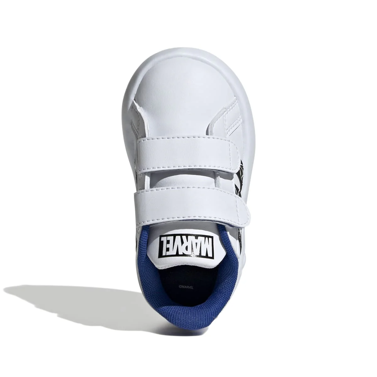 Sneakers primi passi bianche da bambino con stampa Spiderman adidas Grand Court CF I - Image 3