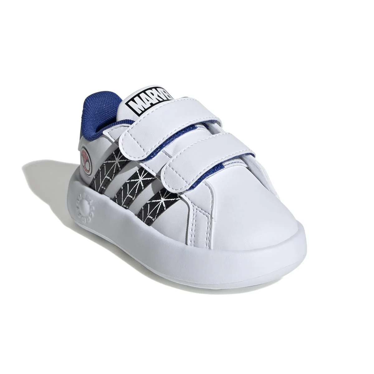 Sneakers primi passi bianche da bambino con stampa Spiderman adidas Grand Court CF I - Image 6