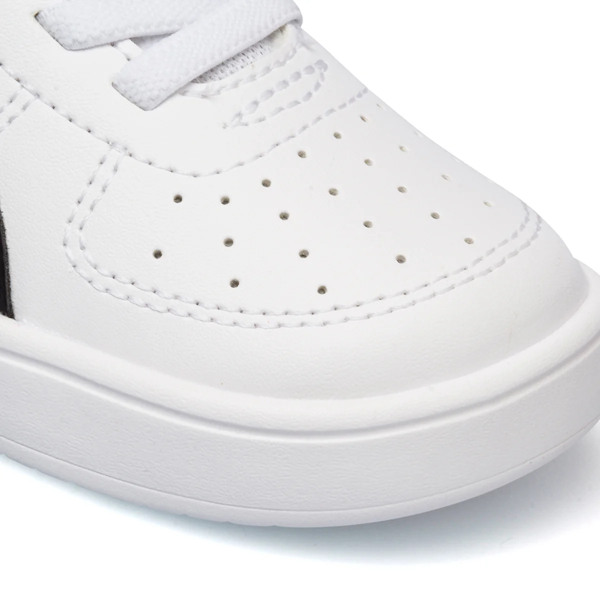 Sneakers primi passi bianche da bambino con striscia a contrasto Puma Rickie AC Inf - Image 5