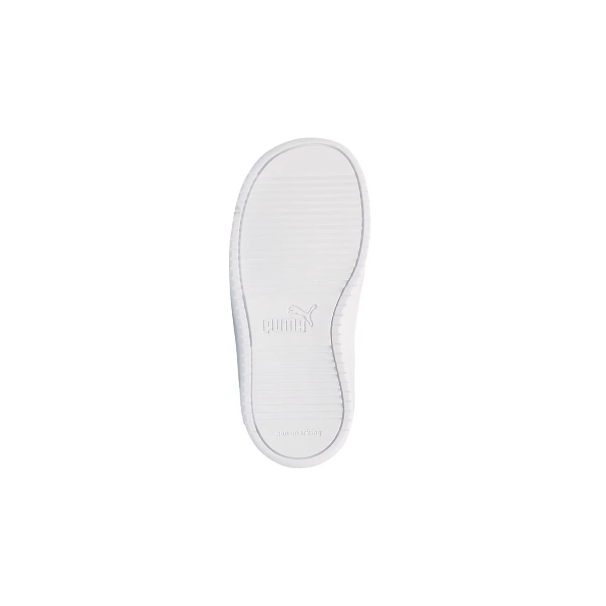 Sneakers primi passi bianche da bambino con striscia a contrasto Puma Rickie AC Inf - Image 4
