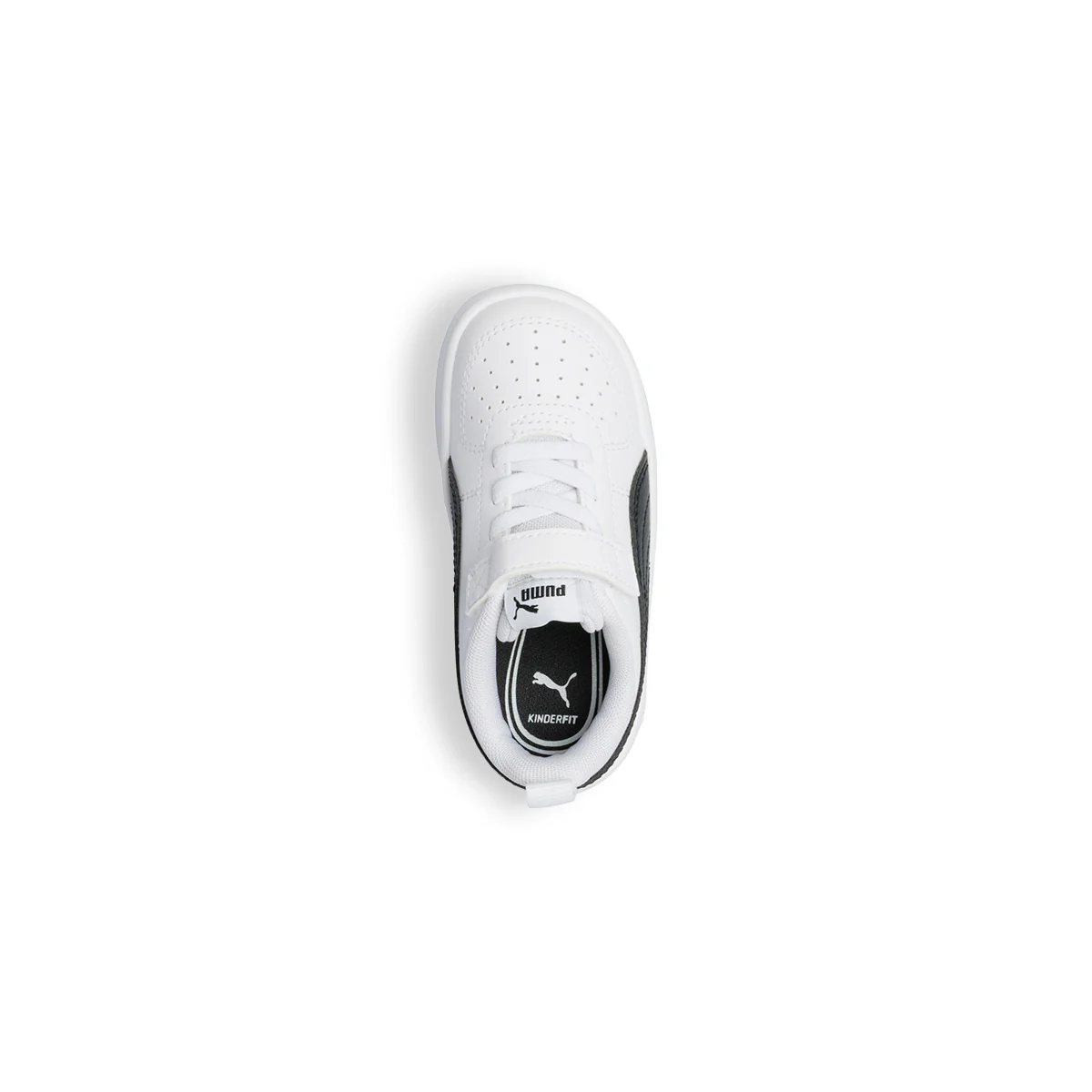 Sneakers primi passi bianche da bambino con striscia a contrasto Puma Rickie AC Inf - Image 8