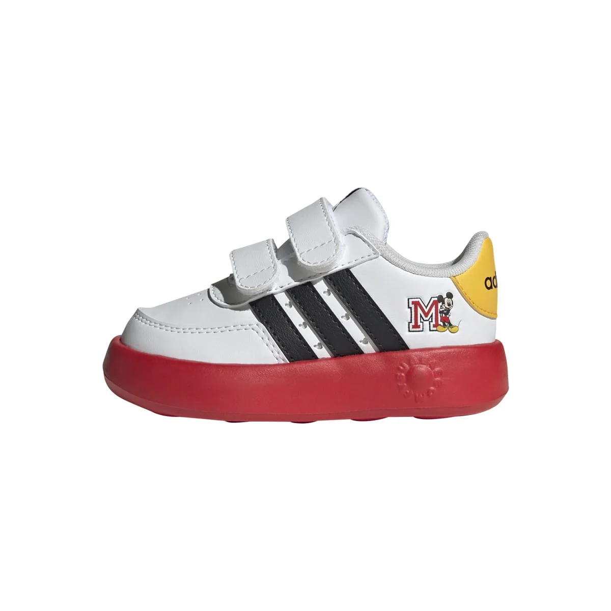 Sneakers primi passi bianche da bambino con Topolino adidas Breaknet Mickey 2.0 CF I - Image 2