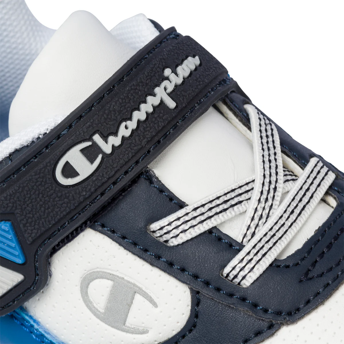 Sneakers primi passi bianche e blu da bambino Champion Wave B Td - Image 6