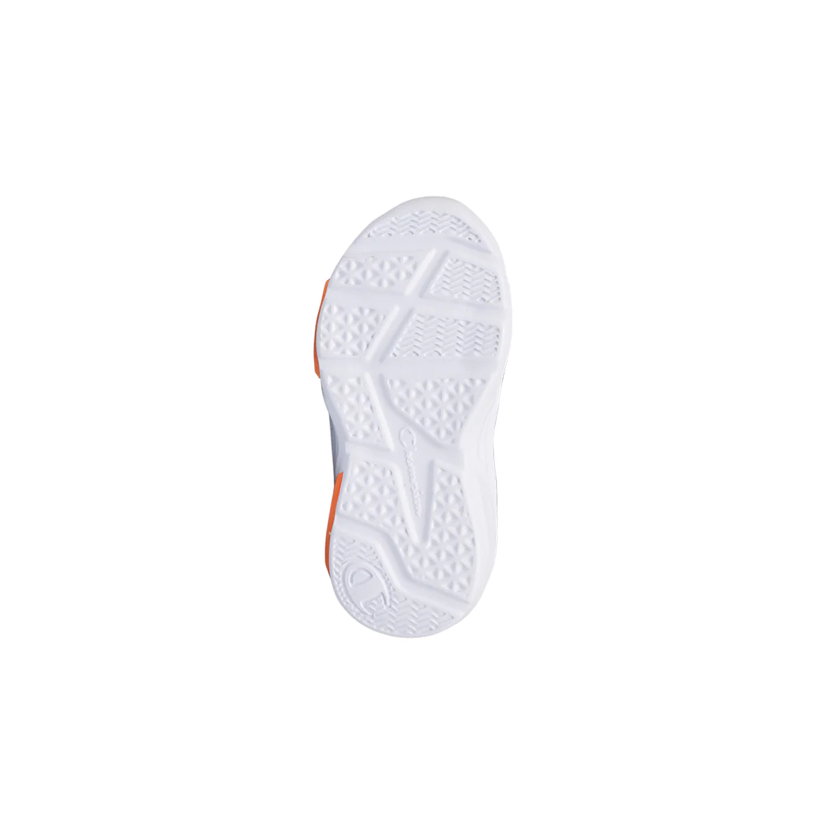 Sneakers primi passi bianche e blu da bambino con luci nella suola Champion Wave PS - Image 4