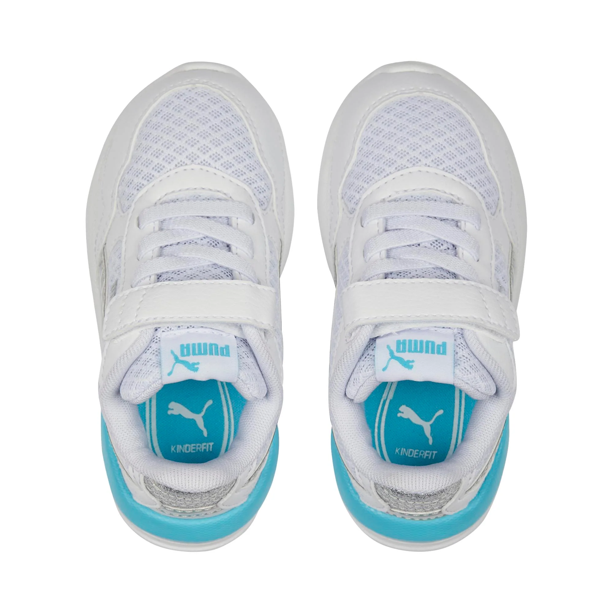 Sneakers primi passi bianche e grigie da bambina Puma X-Ray Speed Lite Mermaid AC Inf - Image 5