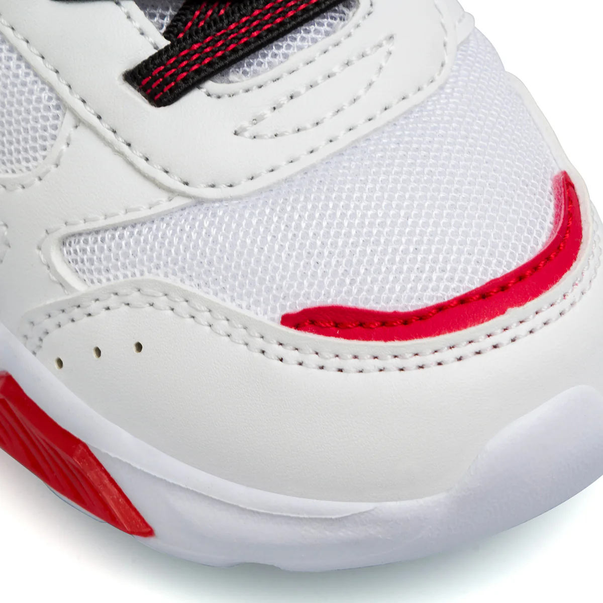 Sneakers primi passi bianche e nere da bambino con luci nella suola Champion Wave B TD - Image 5