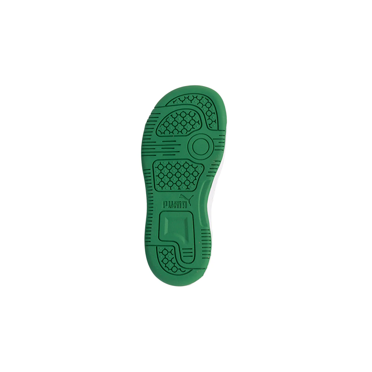 Sneakers primi passi bianche e verdi da bambino Puma Rebound V6 Lo AC+ Inf - Image 5