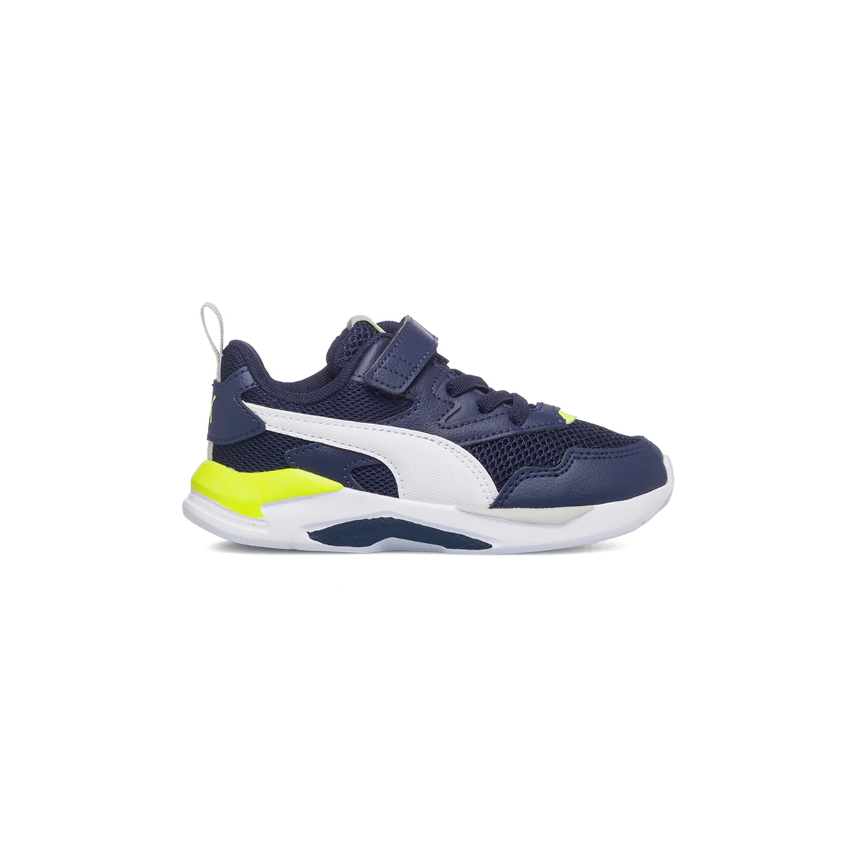 Sneakers primi passi blu con dettagli bianchi Puma X-Ray Lite AC Inf