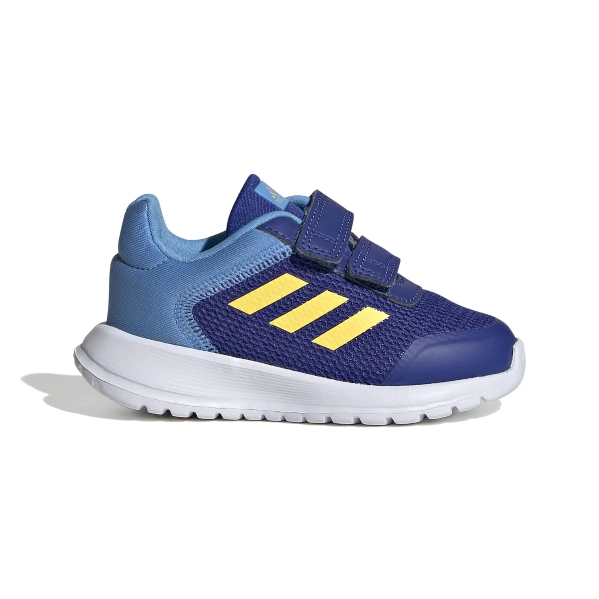 Sneakers primi passi blu da bambino con doppio velcro adidas Tensaur Run 2.0 CF I