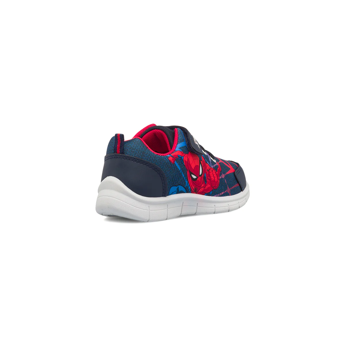 Sneakers primi passi blu da bambino con logo Spiderman - Image 3