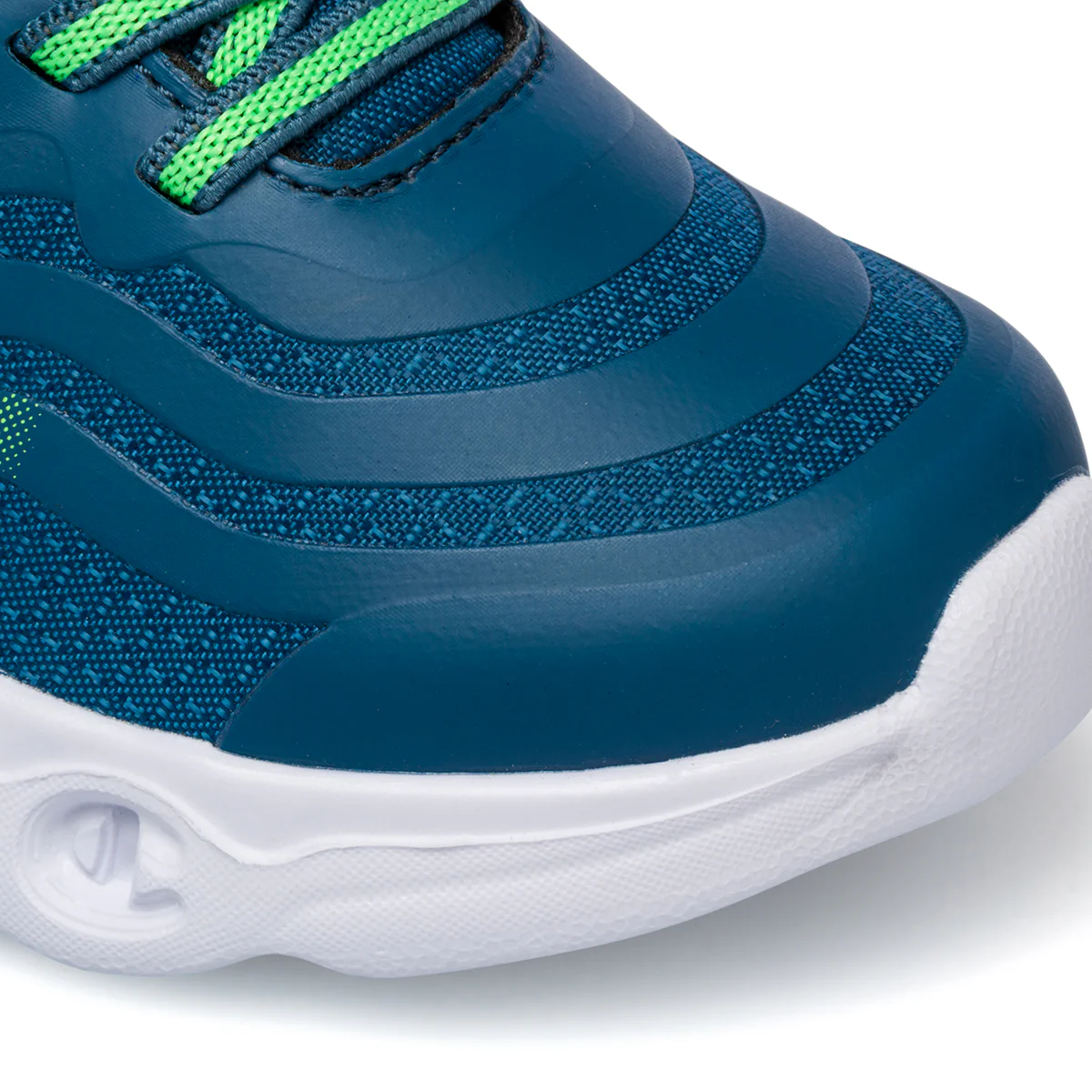 Sneakers primi passi blu da bambino con luci nella suola Champion Surf B Td - Image 14