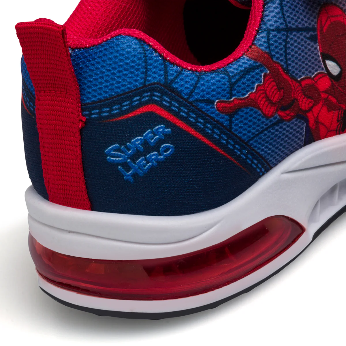 Sneakers primi passi blu da bambino con luci Spiderman - Image 8