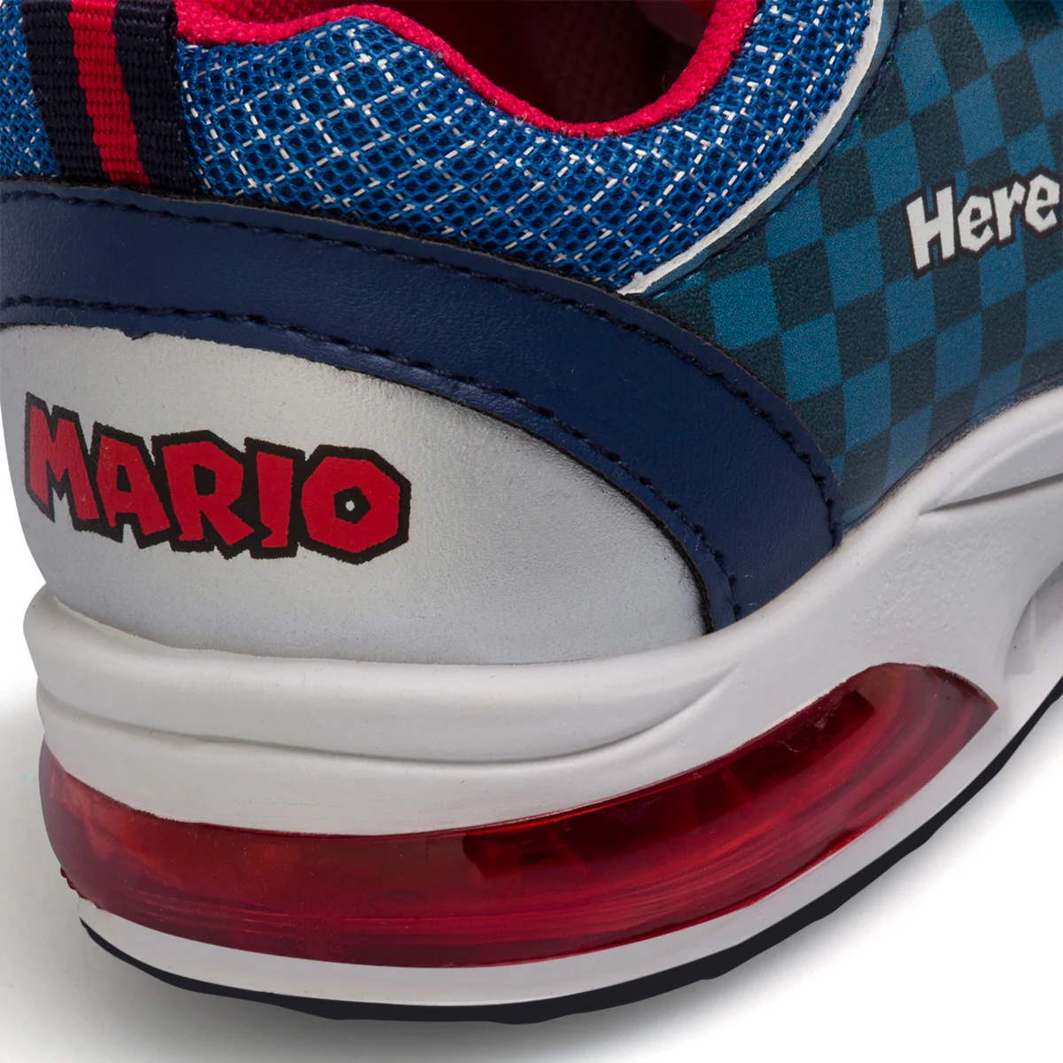 Sneakers primi passi blu da bambino con luci Super Mario - Image 7