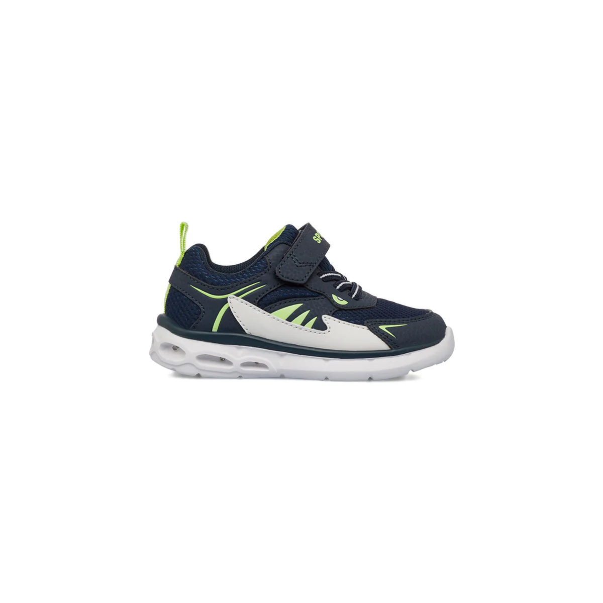 Sneakers Primi passi blu navy da Bambino con dettagli verdi Chicco