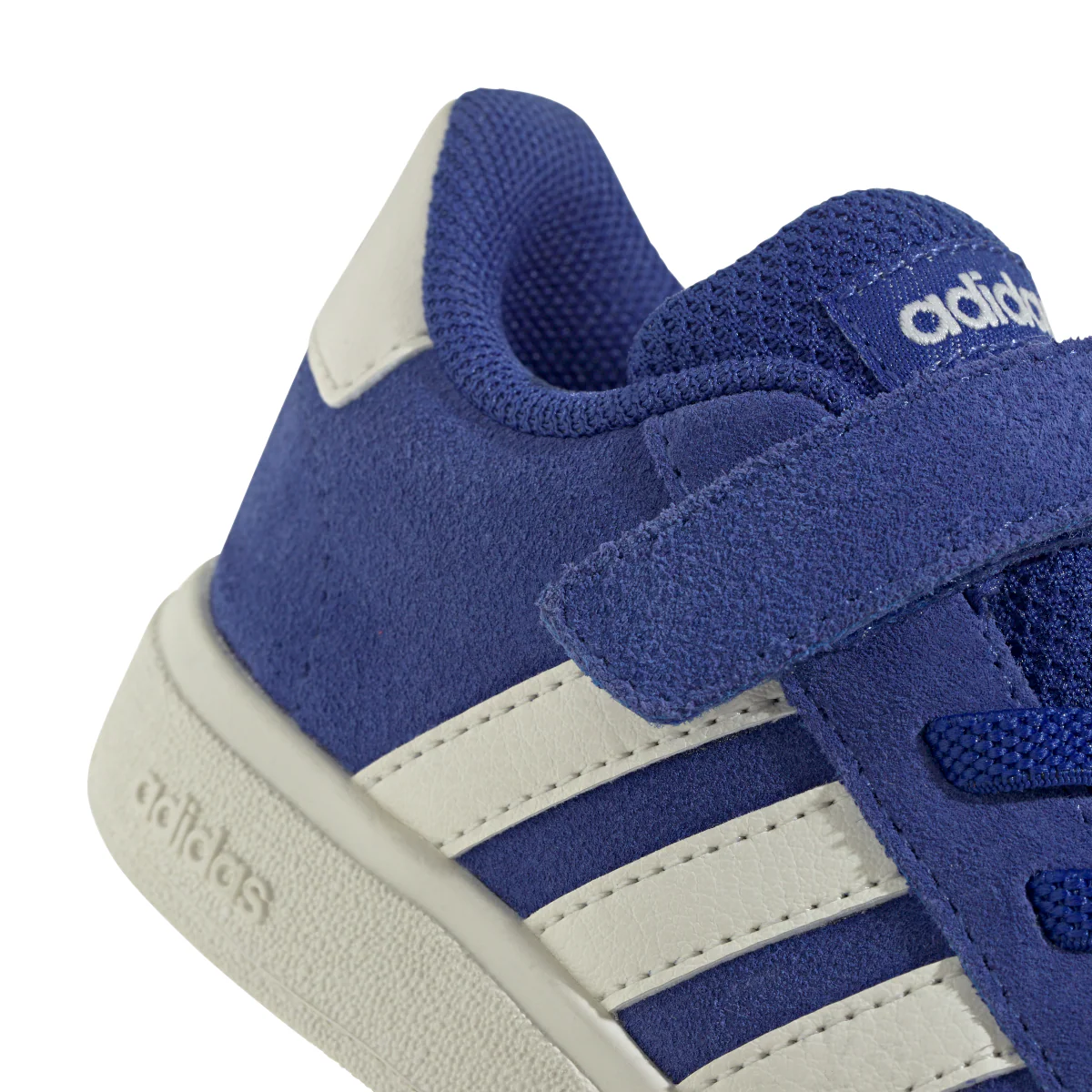 Sneakers Primi Passi blu per bambino con strappo adidas Grand Court - Image 7