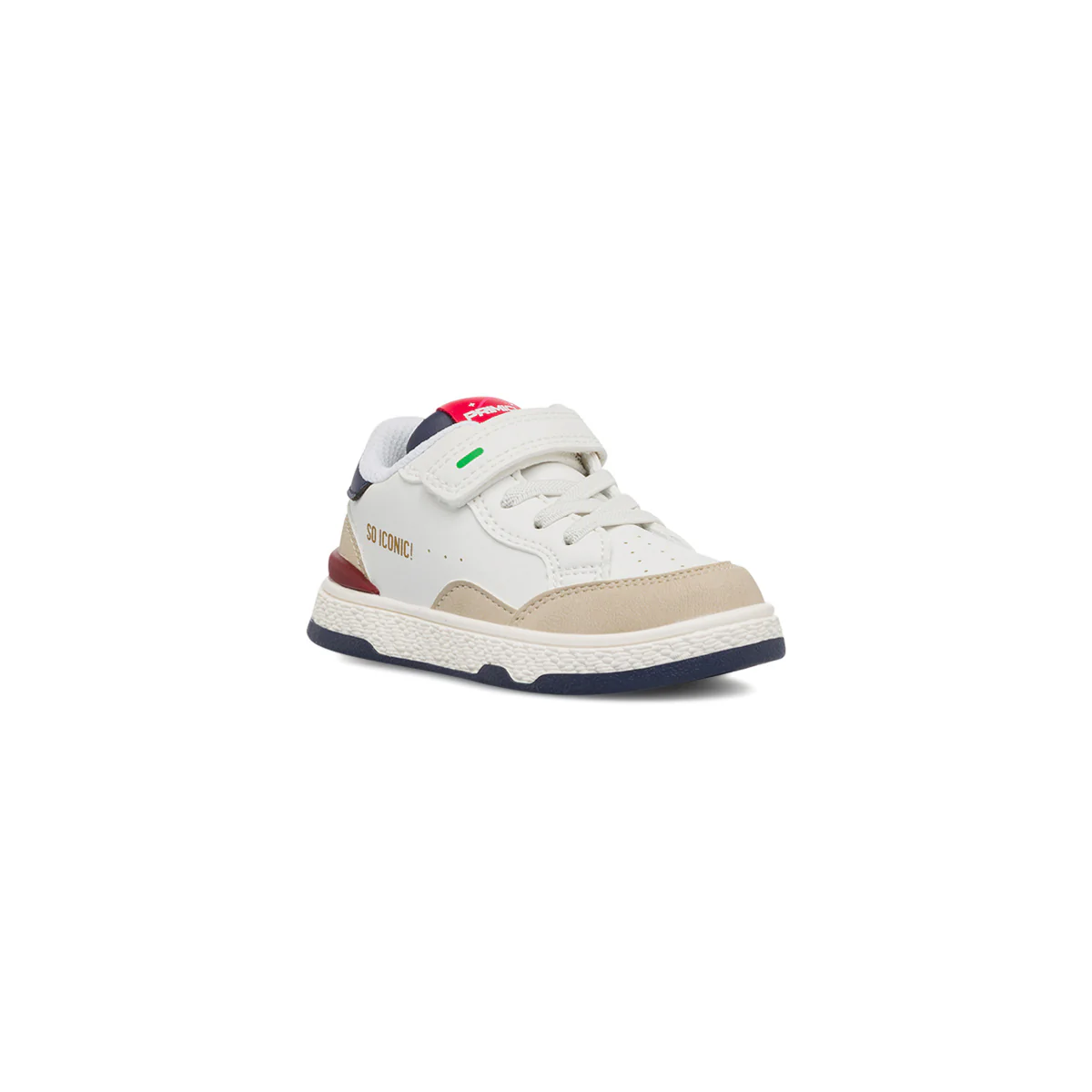 Sneakers primi passi da bambino bianche con chiusura a velcro Primigi Honey - Image 2