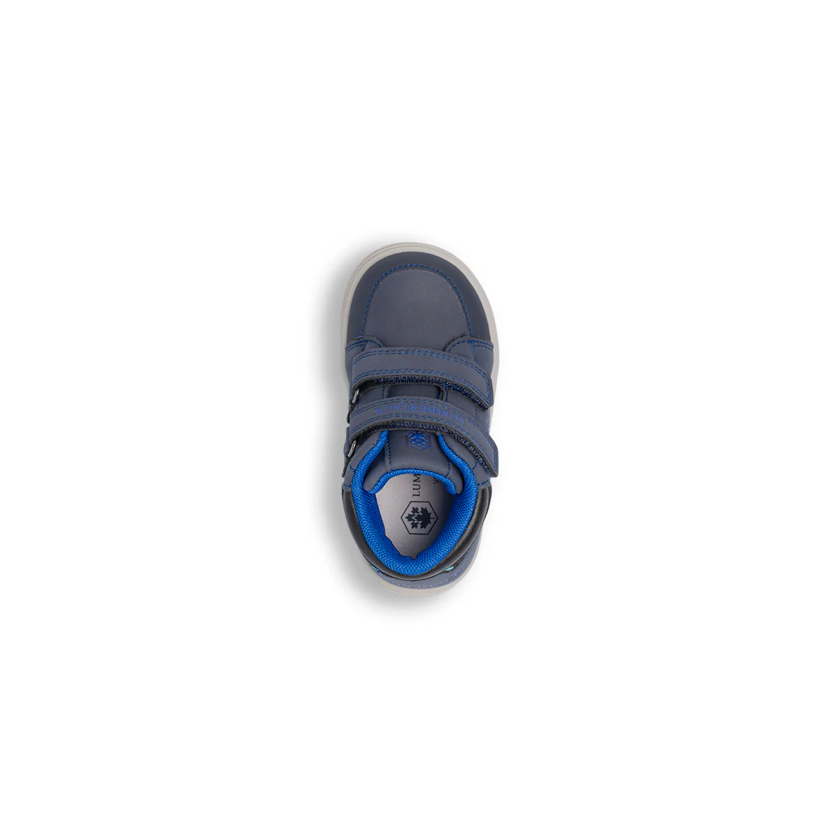 Sneakers Primi passi da bambino blu con chiusura a strappo Lumberjack - Image 6