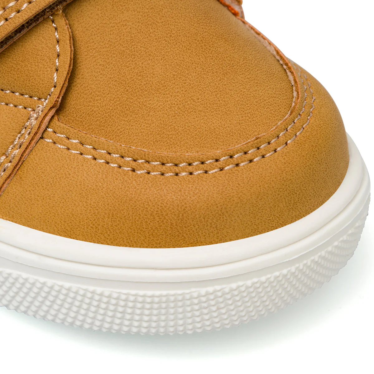 Sneakers primi passi giallo ocra da bambino con doppio velcro Lumberjack Crumb - Image 5