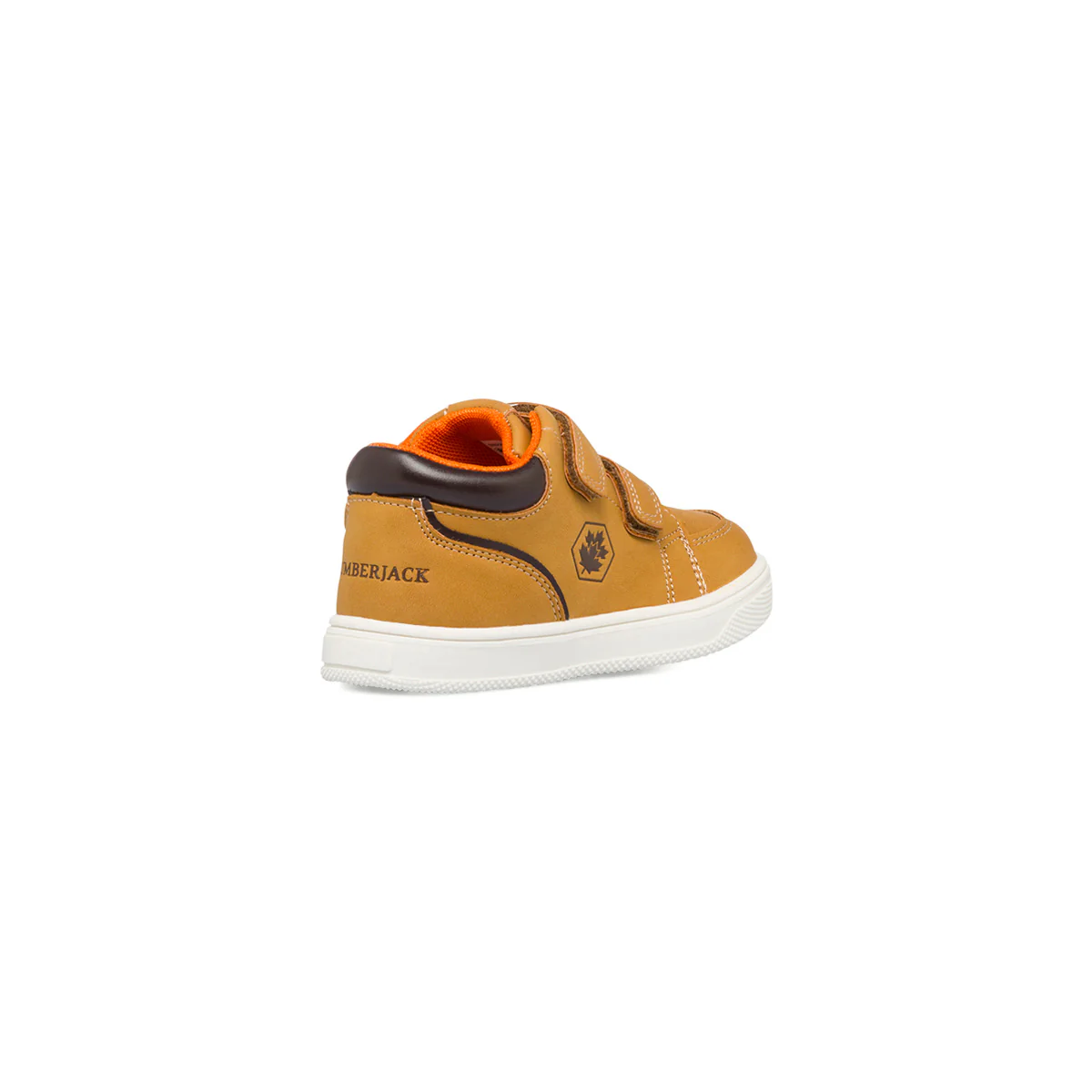Sneakers primi passi giallo ocra da bambino con doppio velcro Lumberjack Crumb - Image 6